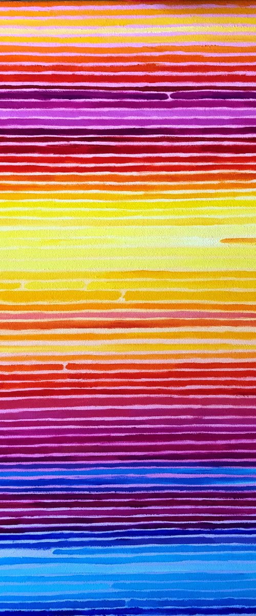 Colorful Stripes by Volodymyr Smoliak