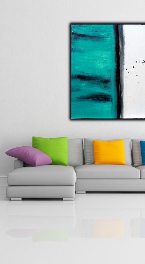 Serenity - Abstract Art by Branisa Beric