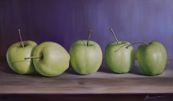 "Green apples"