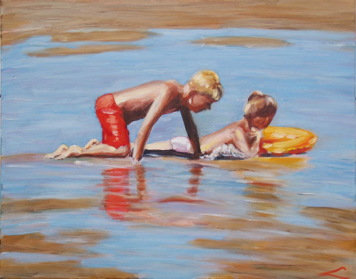 Low Tide By Elena Sokolova, 20 X 16, Artwork For Sale On Artfinder