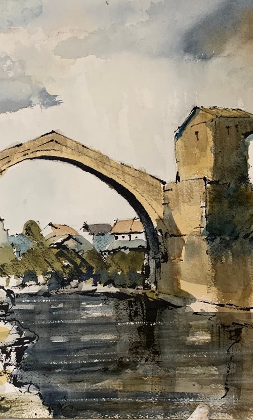 Stari Most [Mostar bridge] by Paul Mitchell