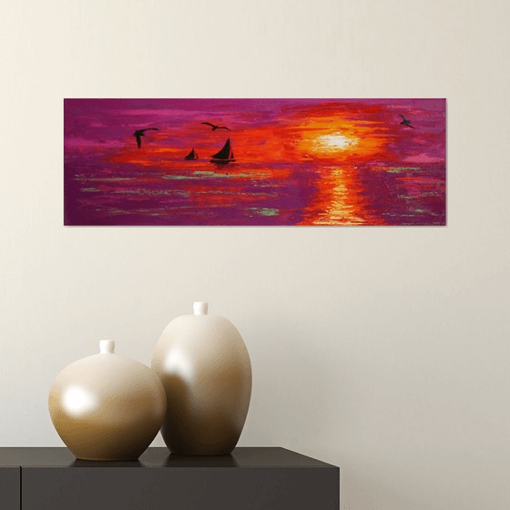 Sunset III  /  ORIGINAL PAINTING