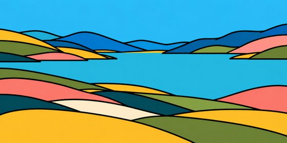 Flowing Landscape #39