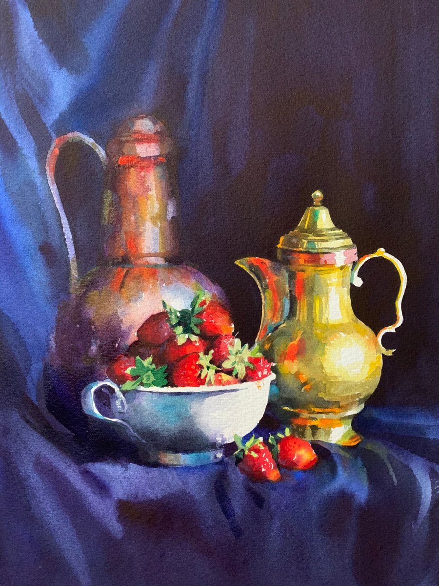 Still life - the best situation for kitchen and dining room by Samira Yanushkova