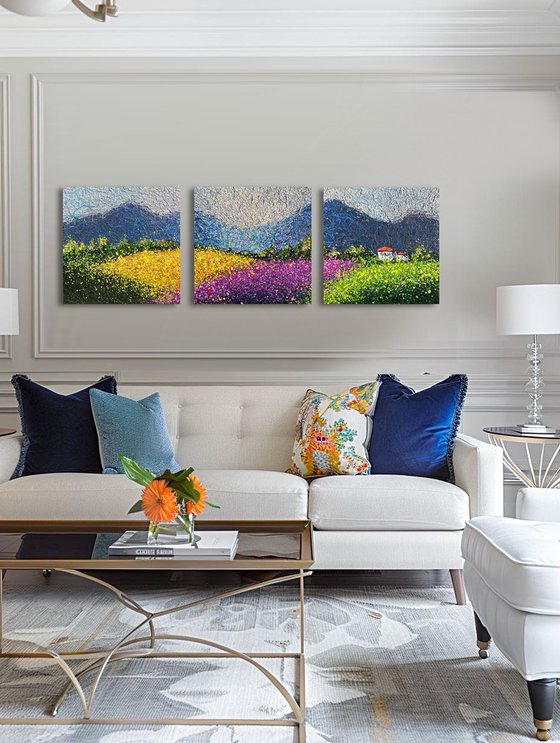 A Place Called Serenity - triptych