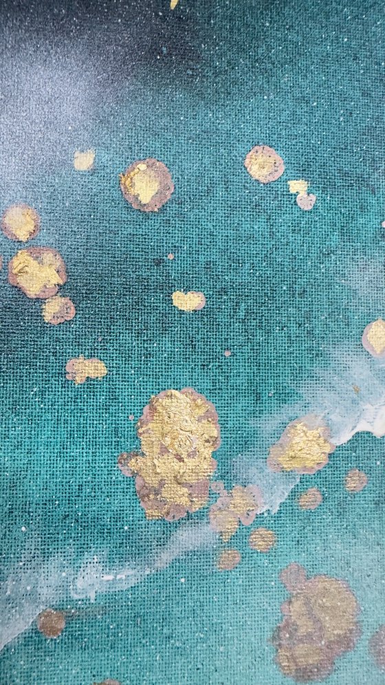 Whitsundays Teal 1 90x60