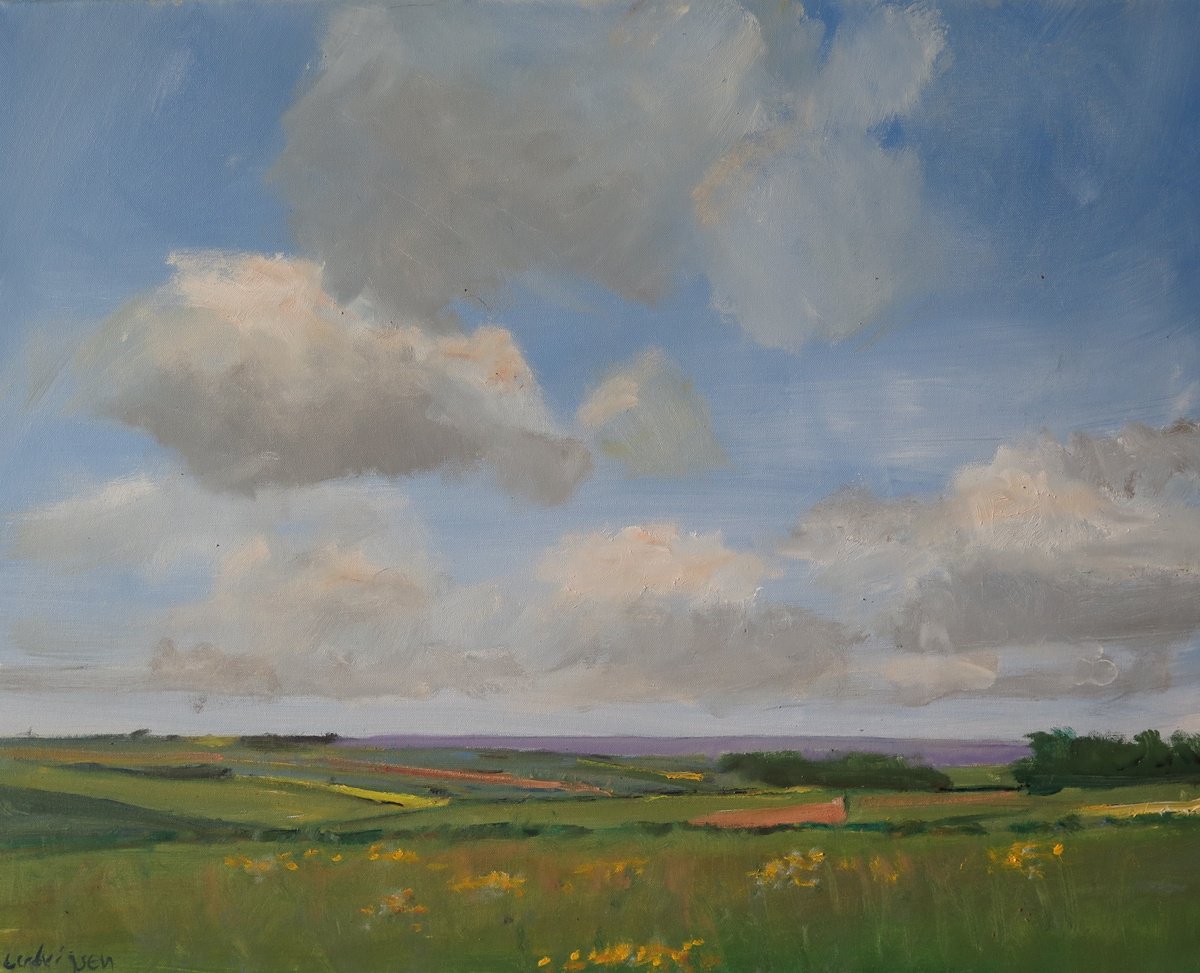 Yorkshire Wolds, May 26 by Malcolm Ludvigsen
