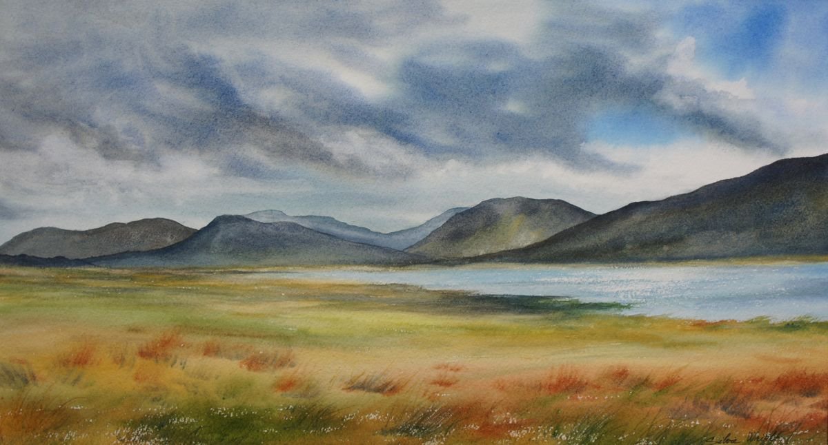 Scottish highlands by Silvie Wright