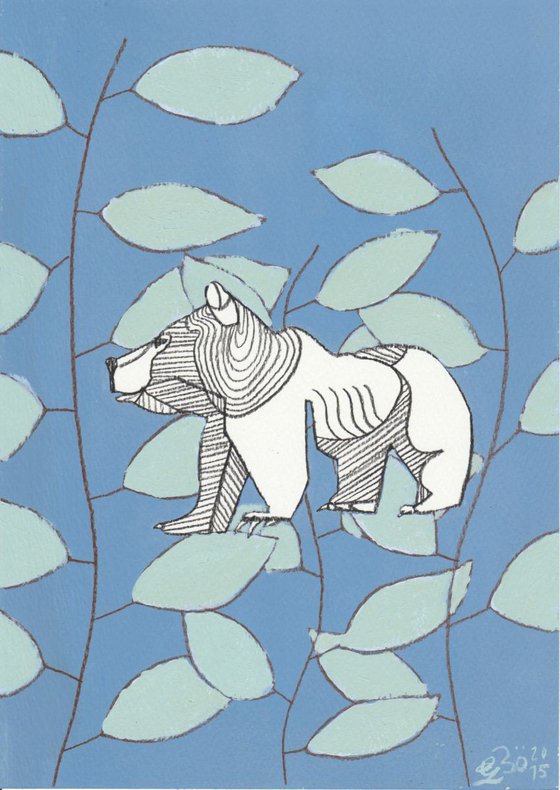 Bear and Leaves