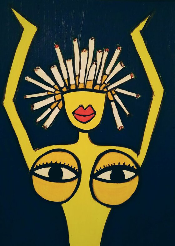 Goddess of cigarettes
