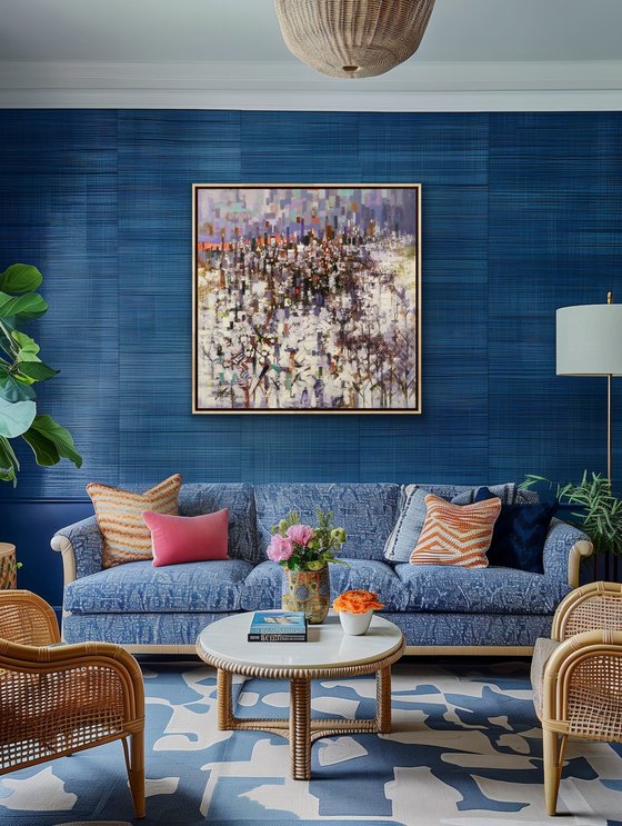 Winter Landscape in Manhattan