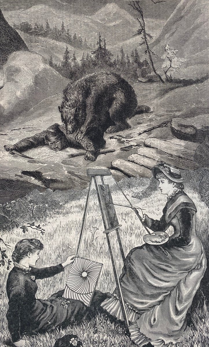 Surrealistic Portrait Collage By Tudor Evans, 7 X 11", Painting With A Friend, Original Artwork