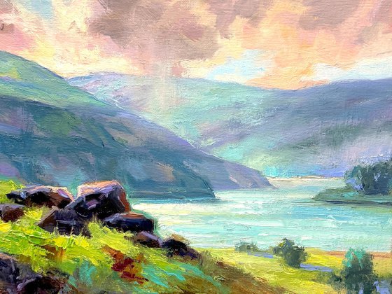Light Finds River