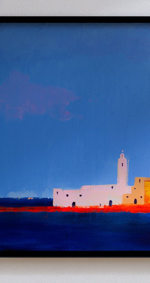 Seaside town by Bohdan Katolyk