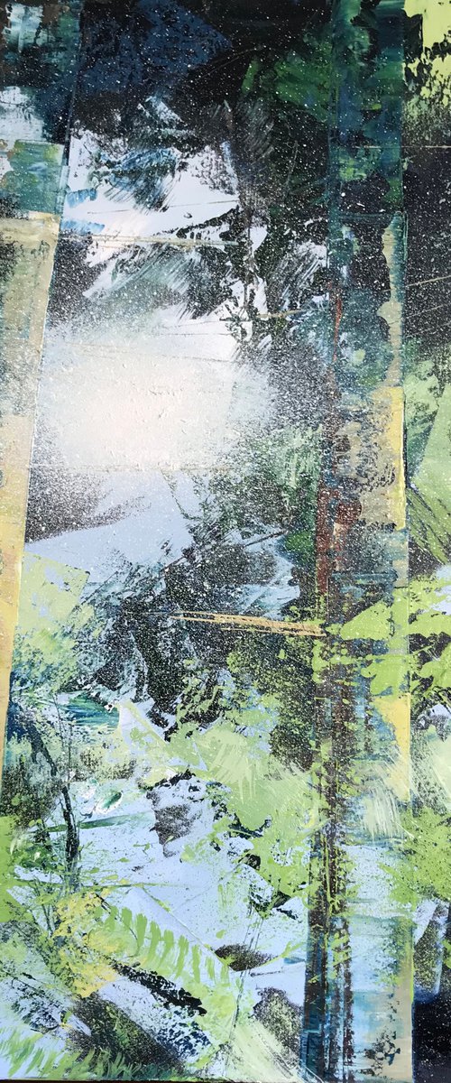 Light through the trees by Belinda Reynell