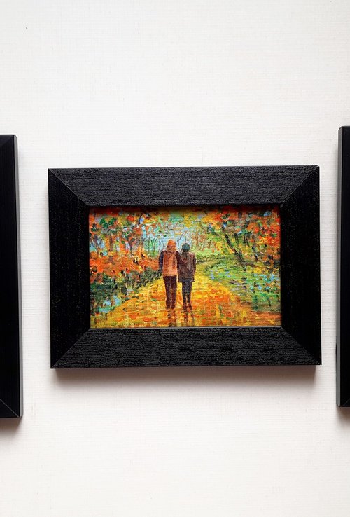 Set of romantic autumn and winter by Asha Shenoy