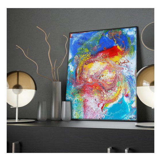 Modern Wall Art, Original Modern Art, abstract colorful art, colorful abstract painting, abstract colorful art, modern art, original art