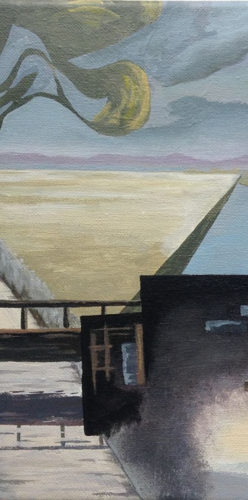 Abstract Dutch Landscape by Marja Brown