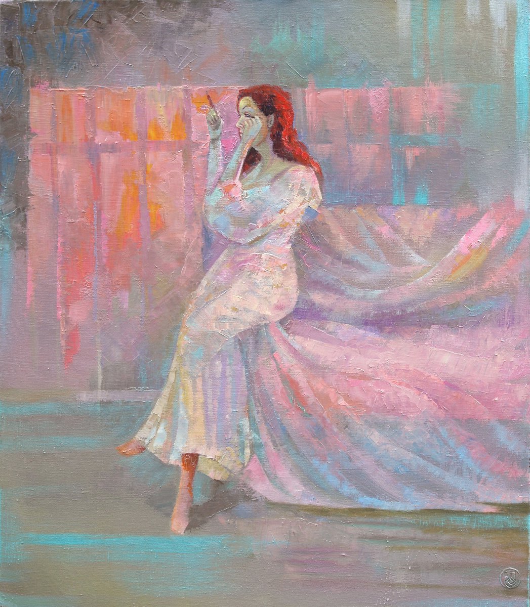 In the pink light by Sergey Lesnikov