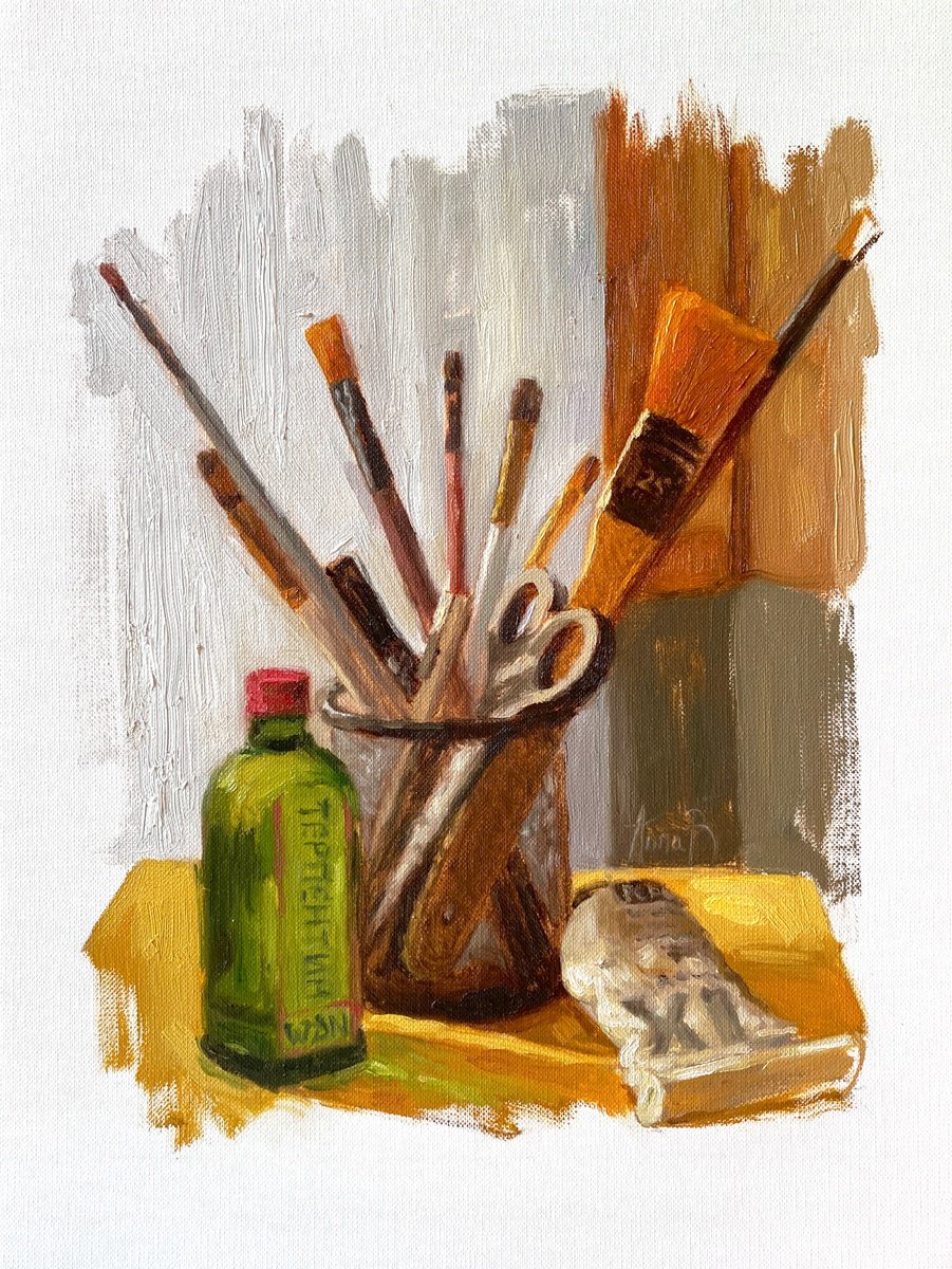 Art Materials Still Life