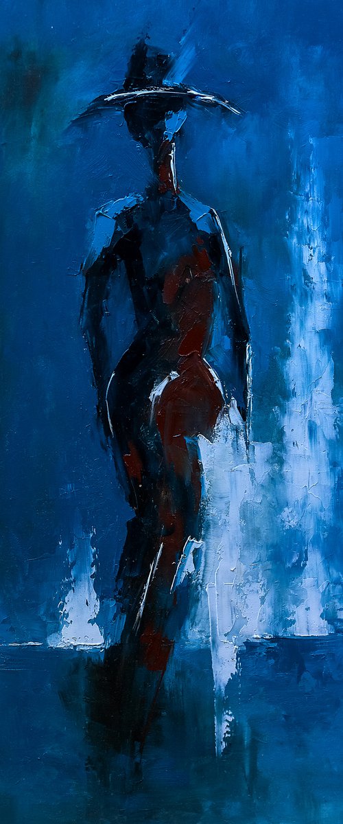 Abstract woman figure. Figurative art by Marinko Šaric