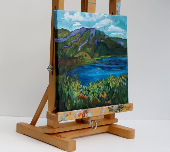 Blue Snowdon Lakes