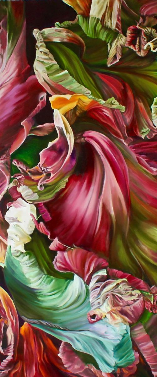 Colorful fantasy 3,oridginal artwork 70/140 by Natalia Lugovskaya