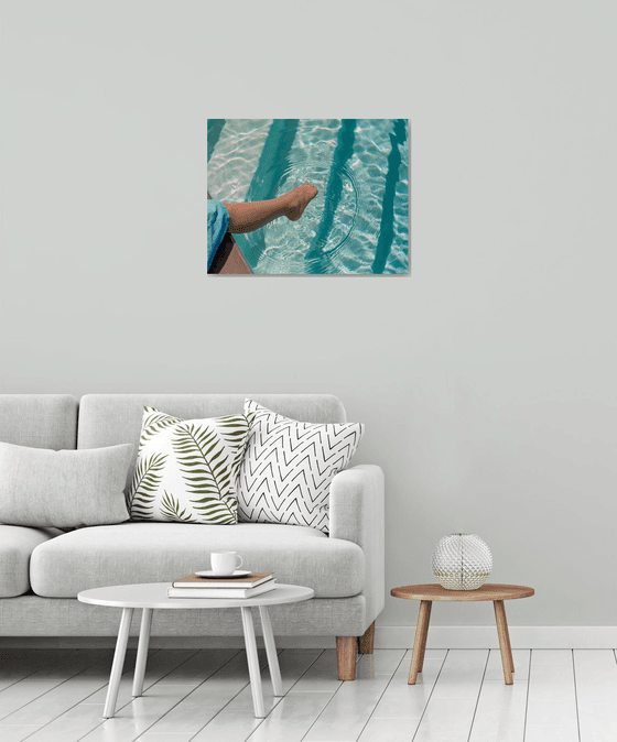 Foot in the pool