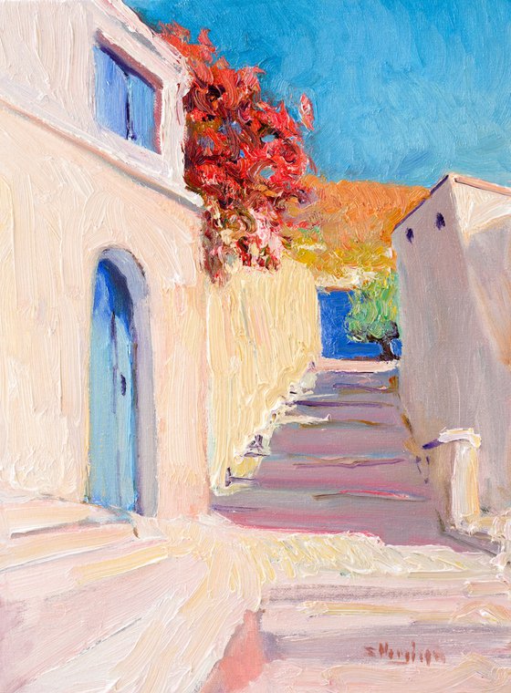 Village in Greek Islands