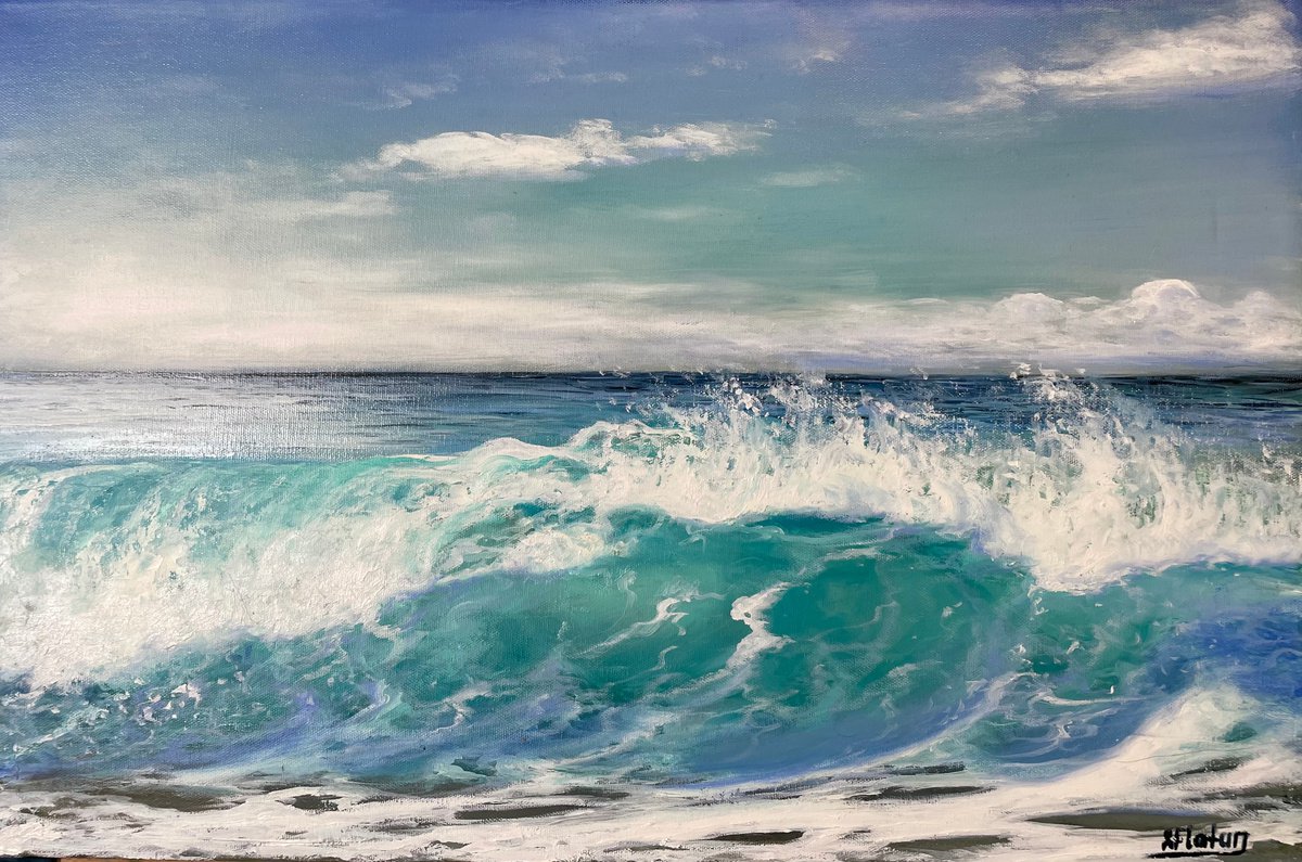 TURQUOISE WAVE 2022 by Aflatun Israilov