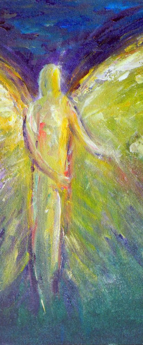 Angel Relinquish - 16x20 by BenWill