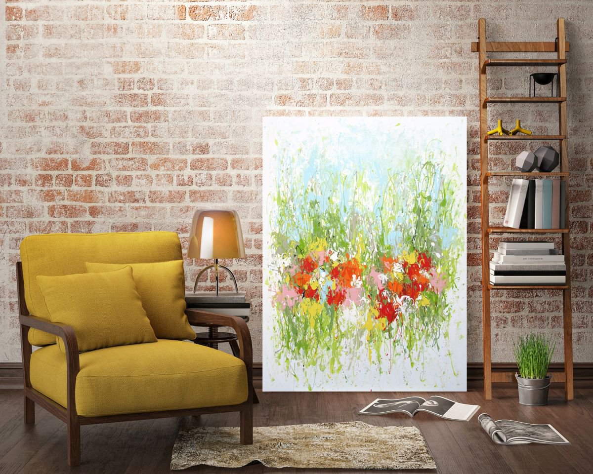  Fresh Garden By Isabelle Pelletane, 38 X 51, Artwork For Sale On Artfinder