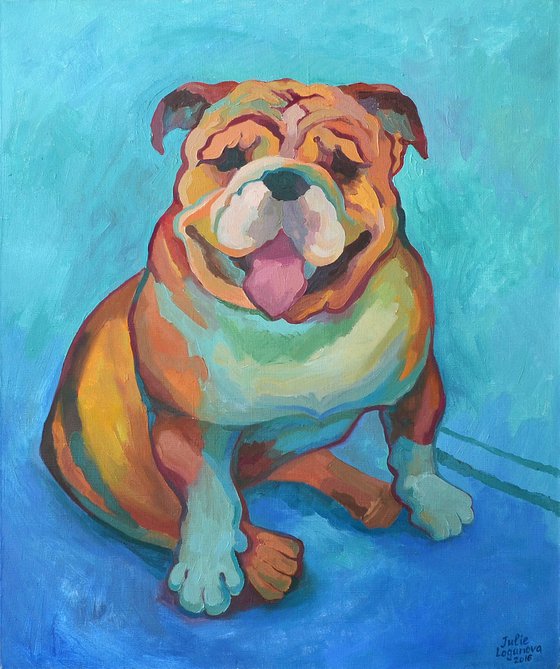 English Bulldog Djipsy