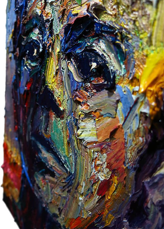 Original Oil Painting Portrait