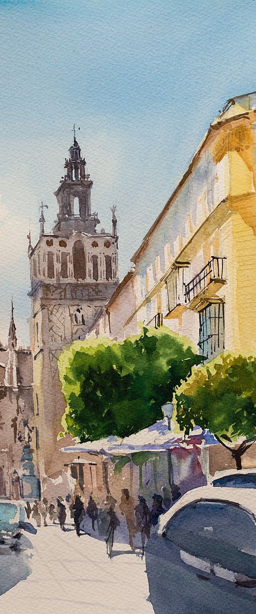 Seville. View of Giralda by Sasha Romm