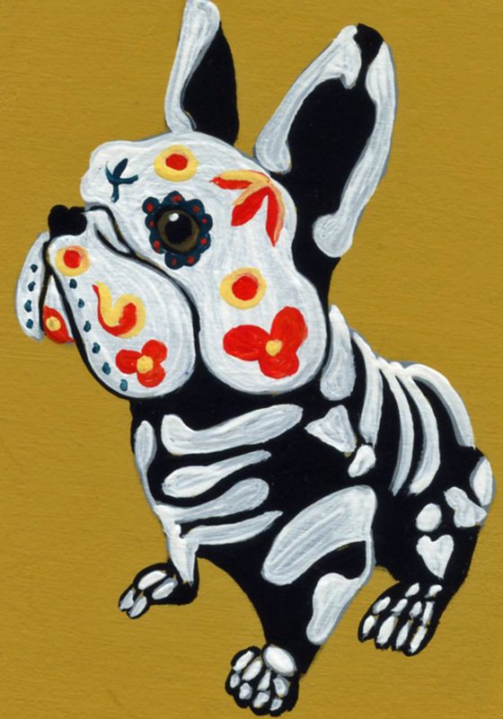 Day of the Dead French Bulldog