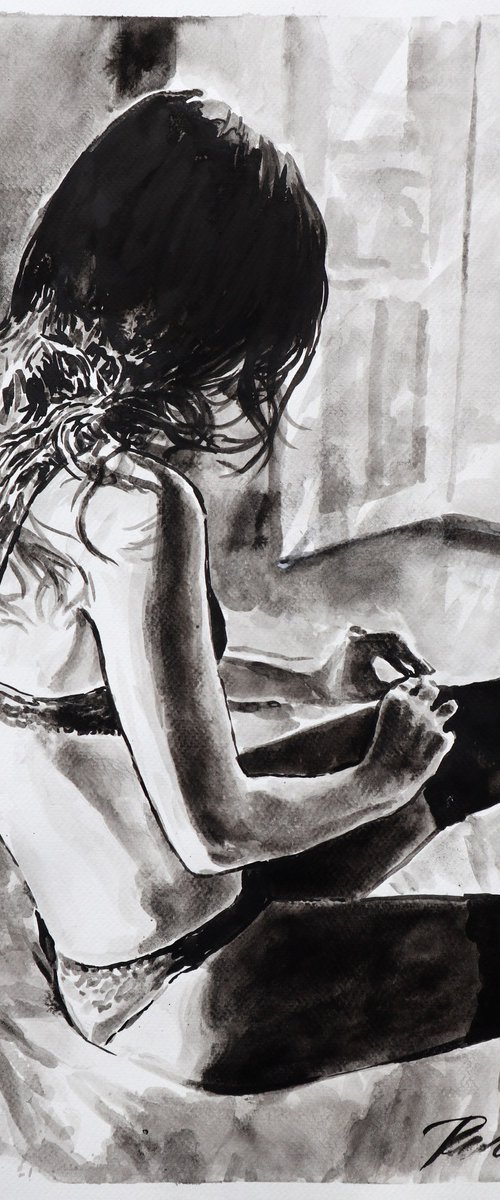 Stockings and Sunbeams by Tashe