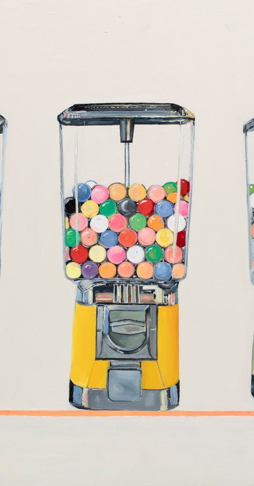 3 Gumball Machines by Emma Loizides