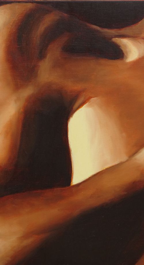Male nude : arm and shoulder by Fabienne Monestier
