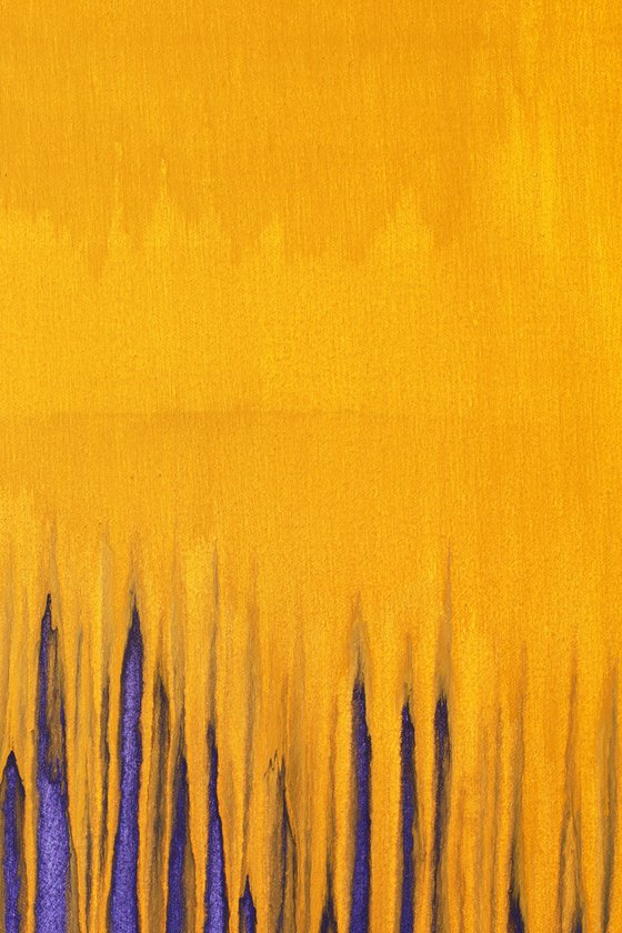 Tuesday (Orange Over Purple)
