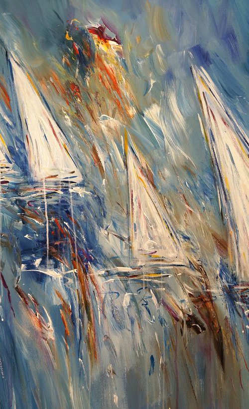 Seascape Sailing Regatta M 1 by Peter Nottrott
