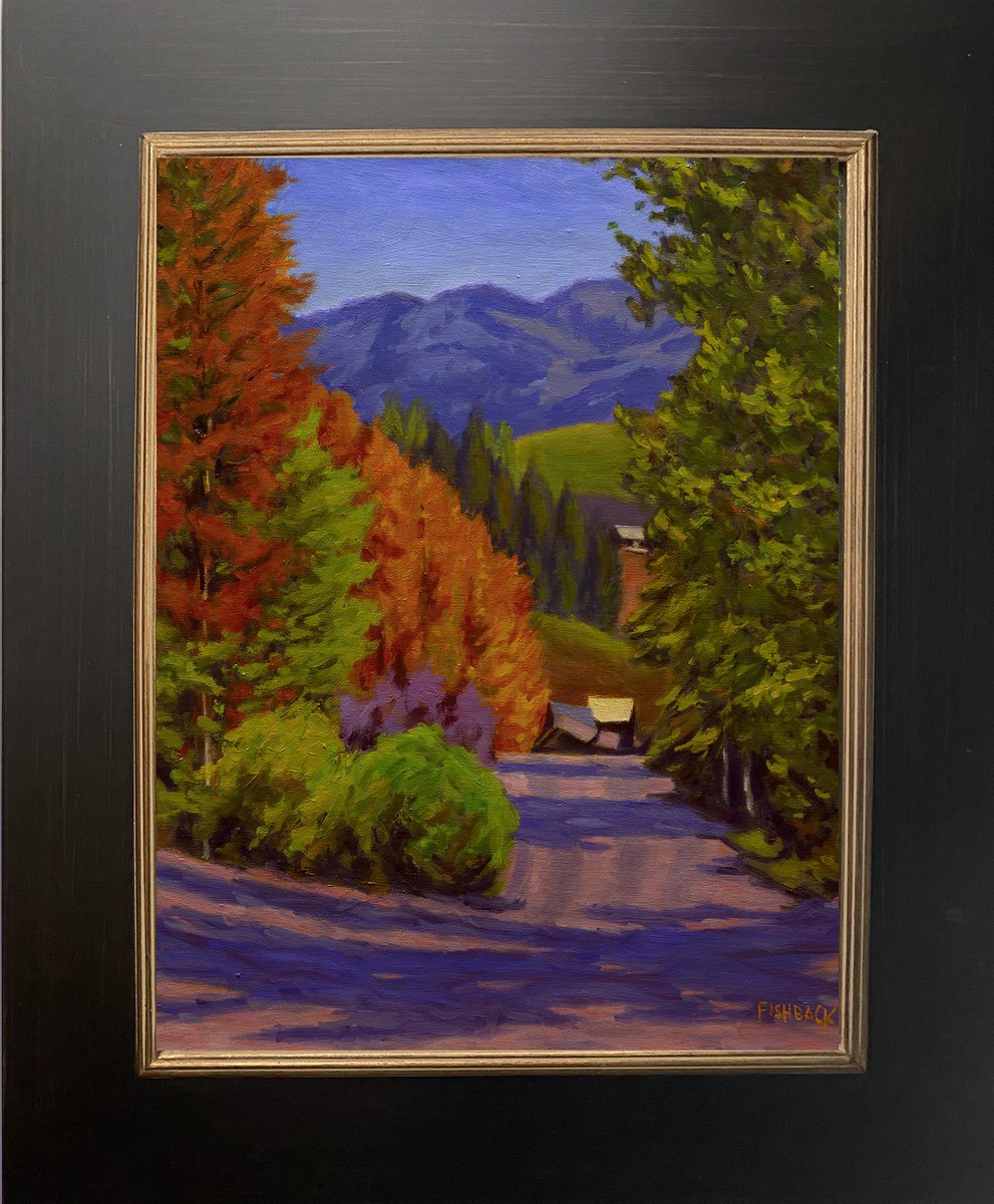 Crested Butte Colorado Ii By Daniel Brian Fishback, 21 X 25, Artwork For Sale On Artfinder