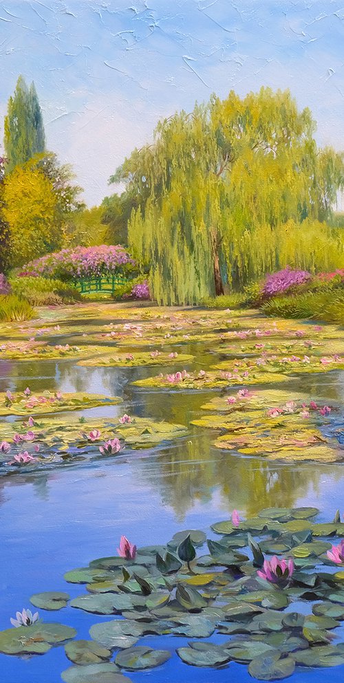 Pond in Giverny by Eduard Zhaldak