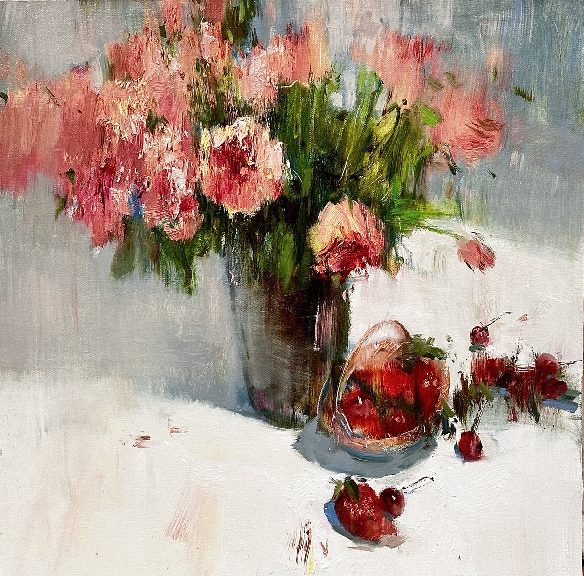 Red bouquet by Dmitrii Ermolov