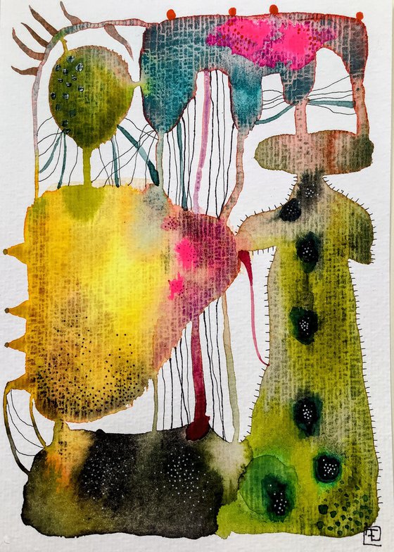 TRIPTYQUE ABSTRAIT 172401
