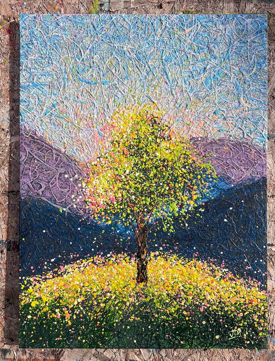 Where Silence Becomes Joy - light frame