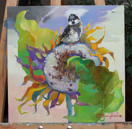 Hangover on a Sunflower