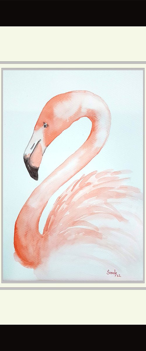 WATERCOLOR - BIRDS 11 by Sonaly Gandhi