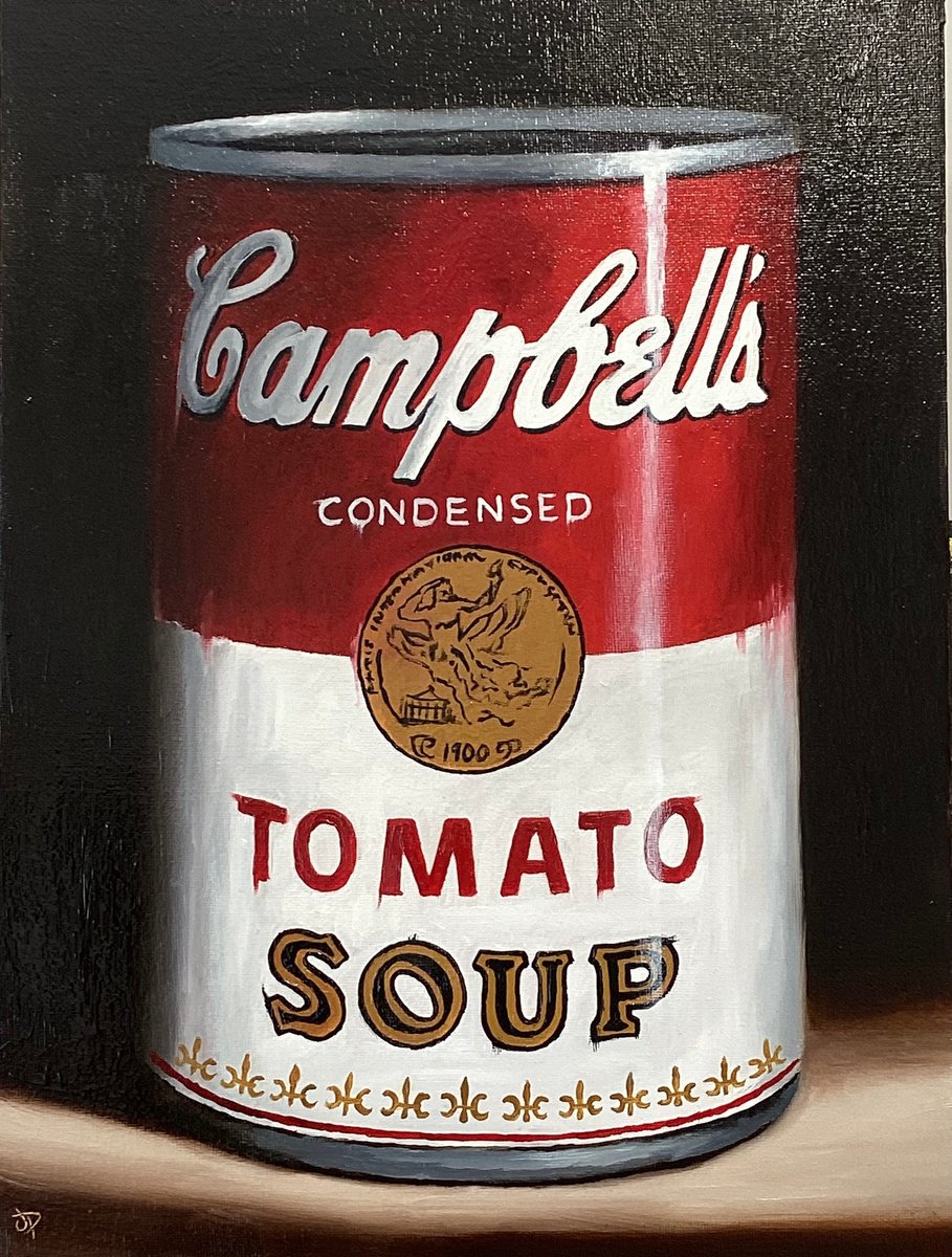 Soup can still life by Jane Palmer Art