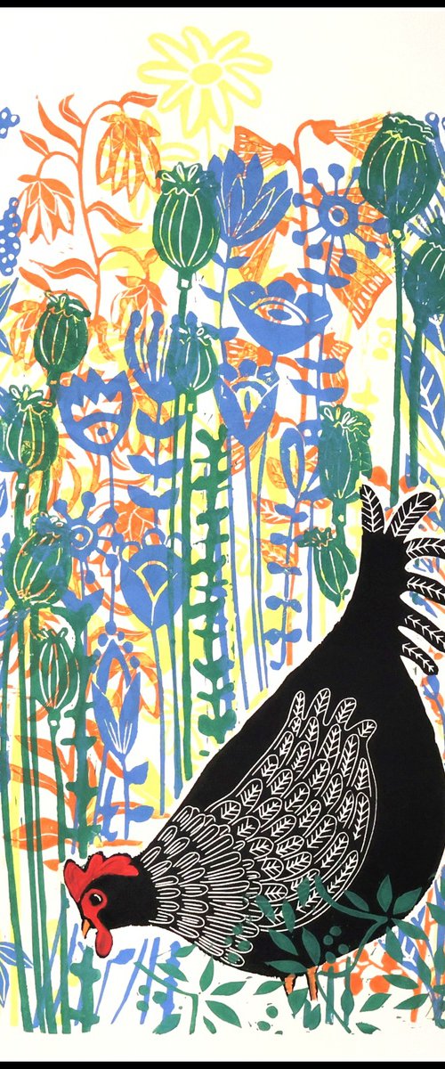The little black hen by Mariann Johansen-Ellis